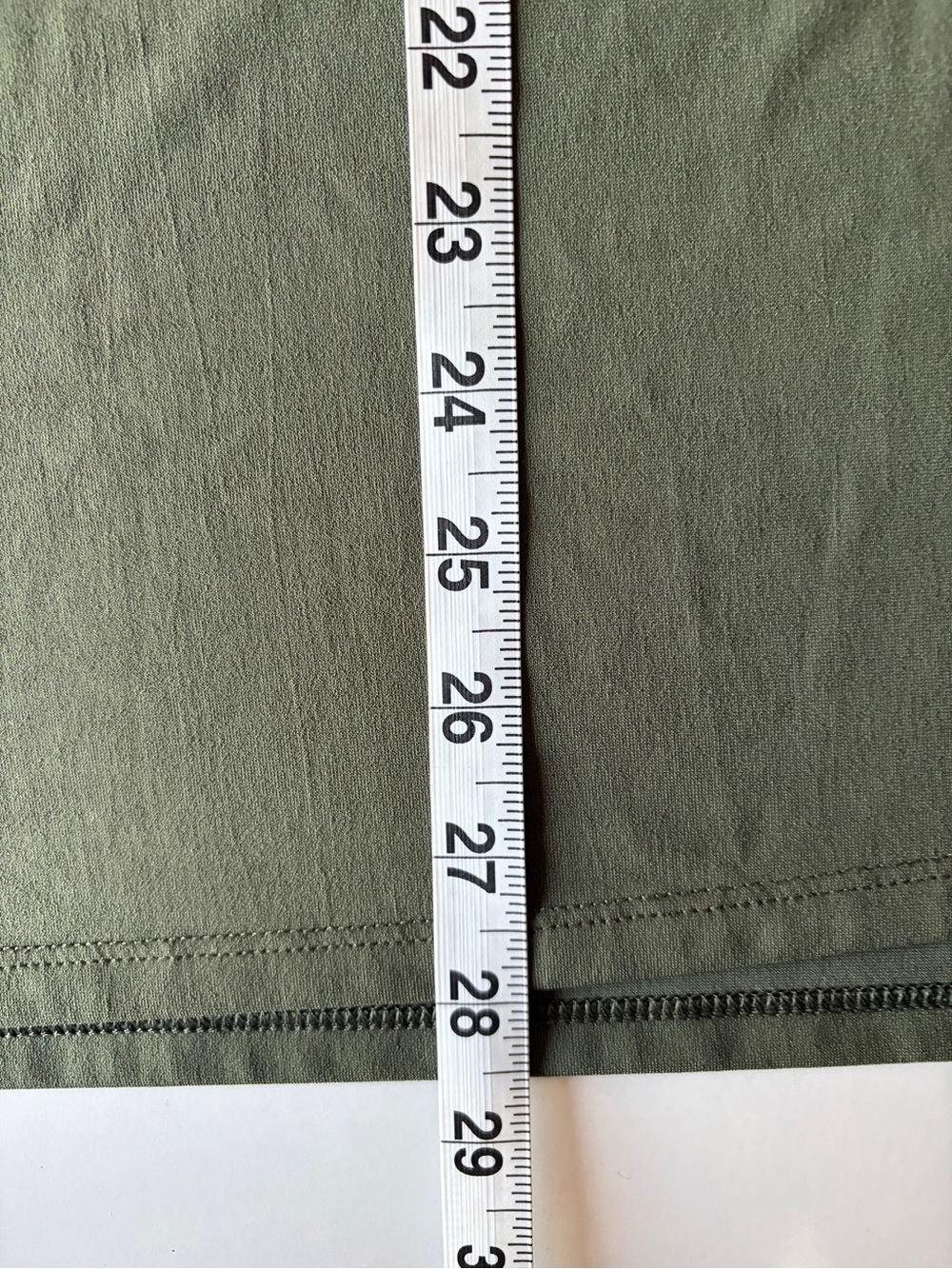 Chicos dark green size 3 women’s XL sleeveless blouse tank top side slit stretch - Picture 3 of 6